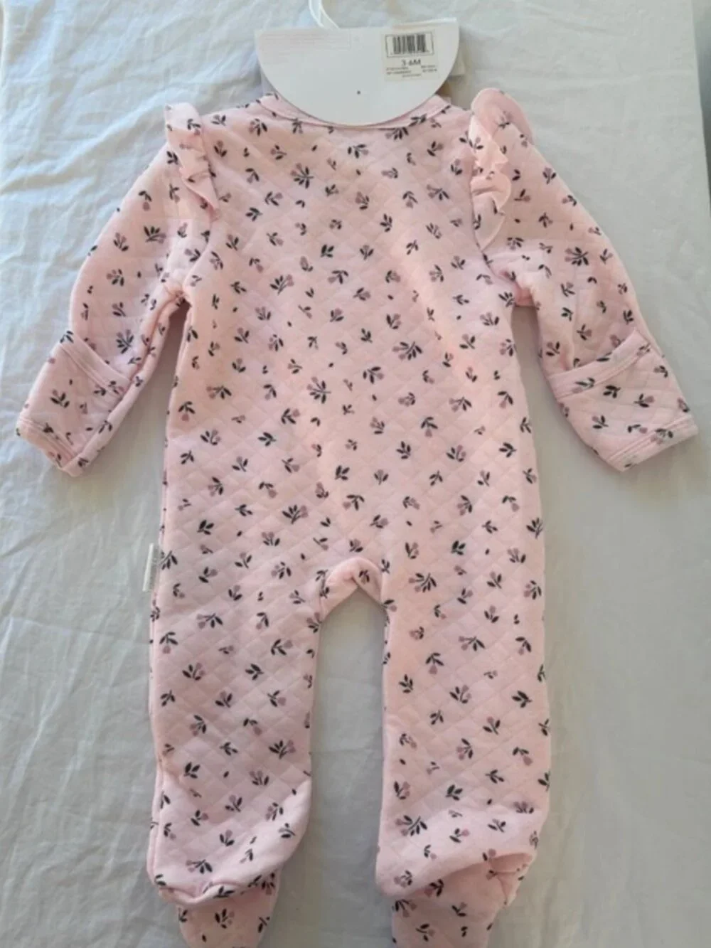 Shabby Chic Baby Apparel Set 3-6M